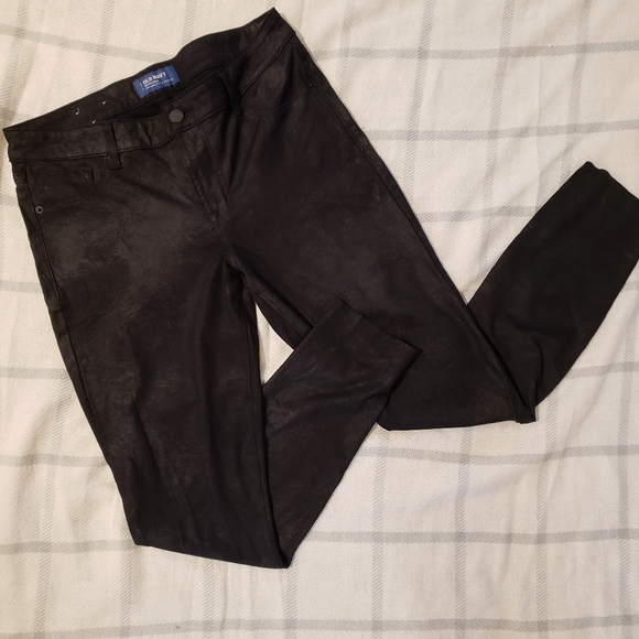 Old Navy Pants - Old Navy Rockstar Faux leather